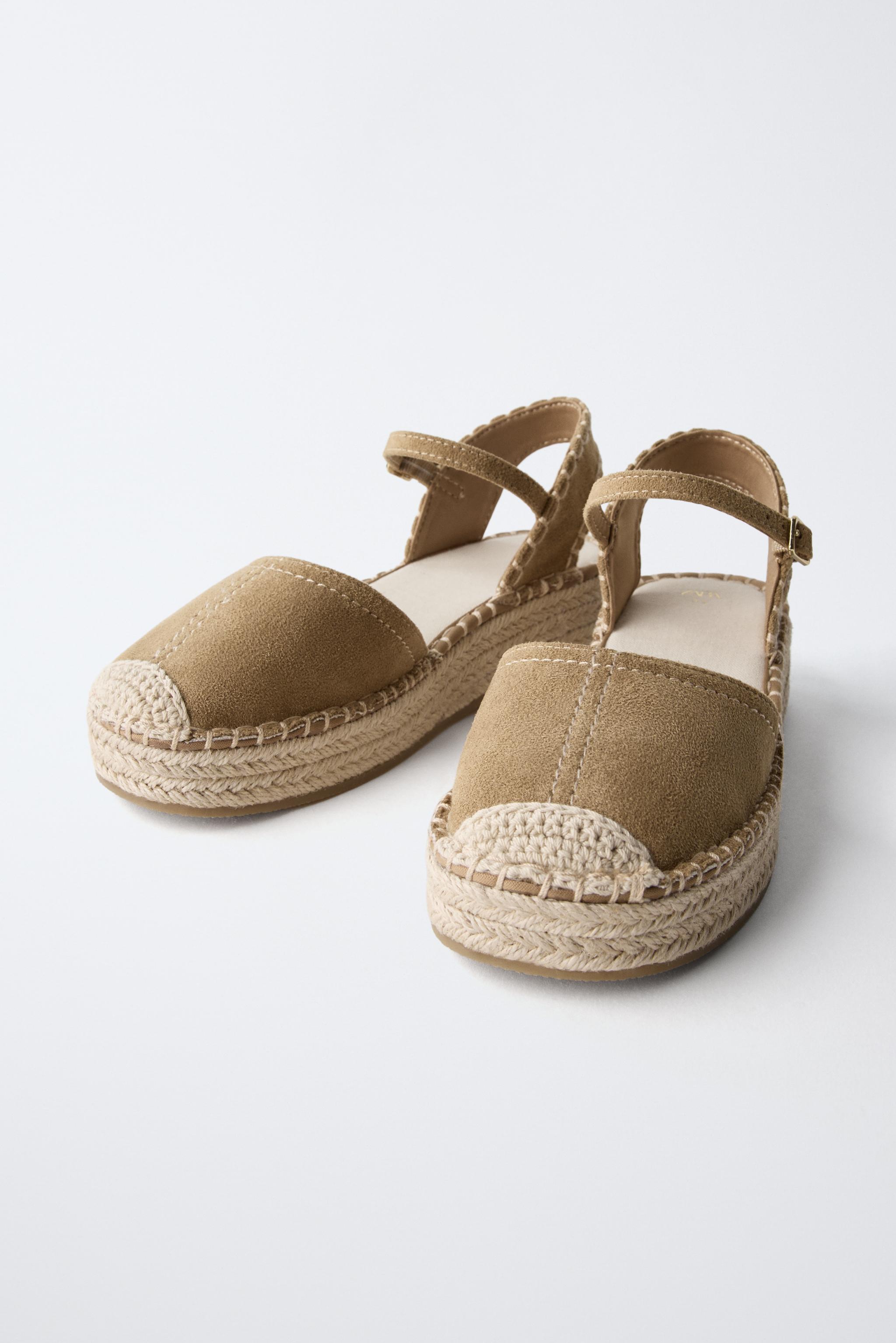 TOPSTITCHED ESPADRILLES